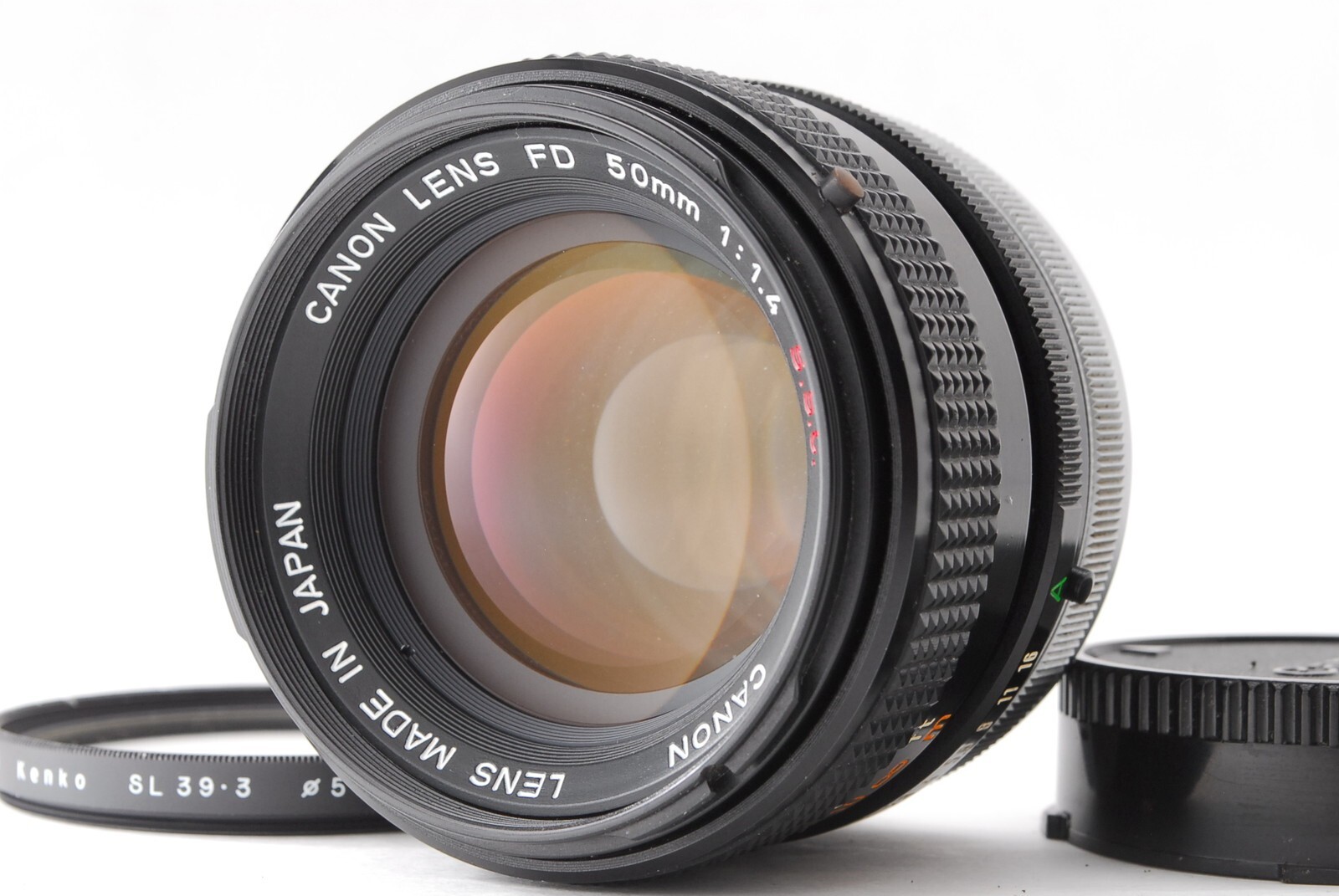 Exc+++++] Canon Lens FD 50mm f/1.4 S.S.C. Standard from