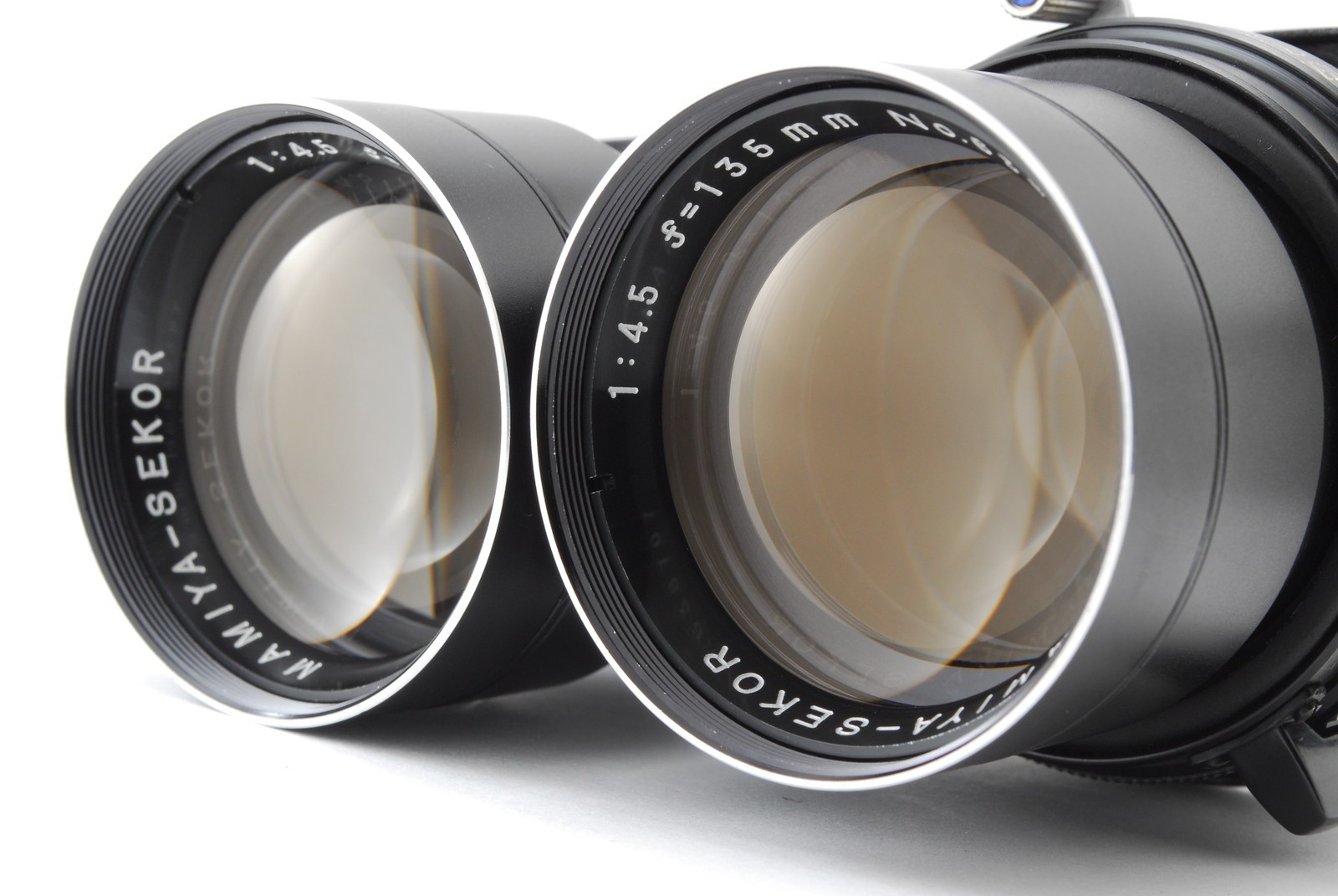 Canon - 【希少ブルードット】マミヤ mamiya sekor 135mm f4.5 Blue Dot [NEAR MINT] Mamiya Sekor 135mm F/4.5 Lens TLR for