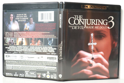 The Conjuring 1, 2, 3 Annabelle, The Nun, Curse La Llorona (4K/Blu-ray/DVD) NEW