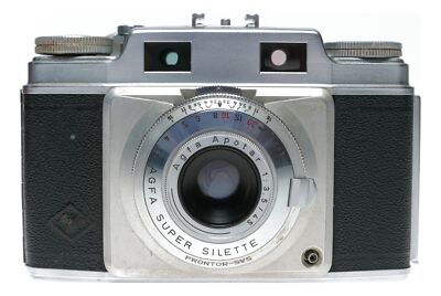 Agfa Super Silette 35mm Film RF Camera Apotar 1:3.5/45 | eBay