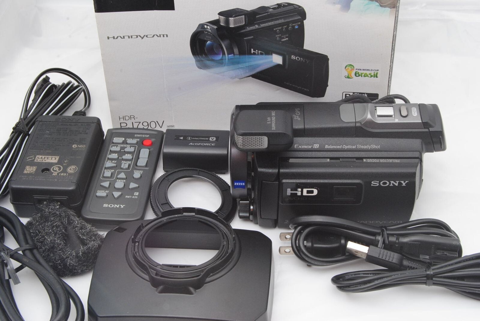 SONY ハンディカムHDR-PJ790V ジャンク品 SONY HDR-PJ790V-B HANDYCAM PJ790V Optical 10x Built-in