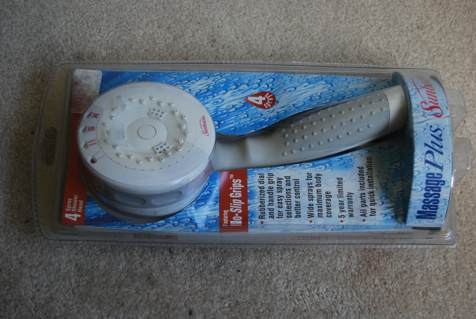 No-slip Grips #6914 Hand Held New