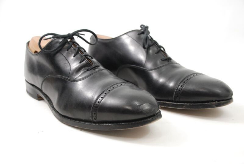 alden cap toe oxford
