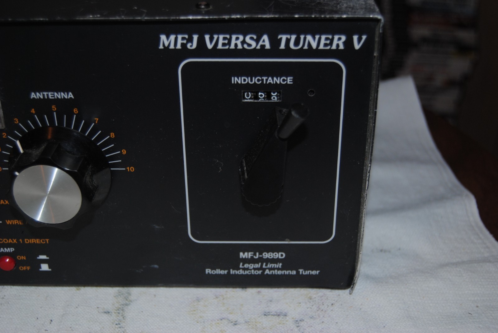 MFJ Versa Tuner V  MFJ-989D  Ham Radio Roller Inductor Antenna Tuner