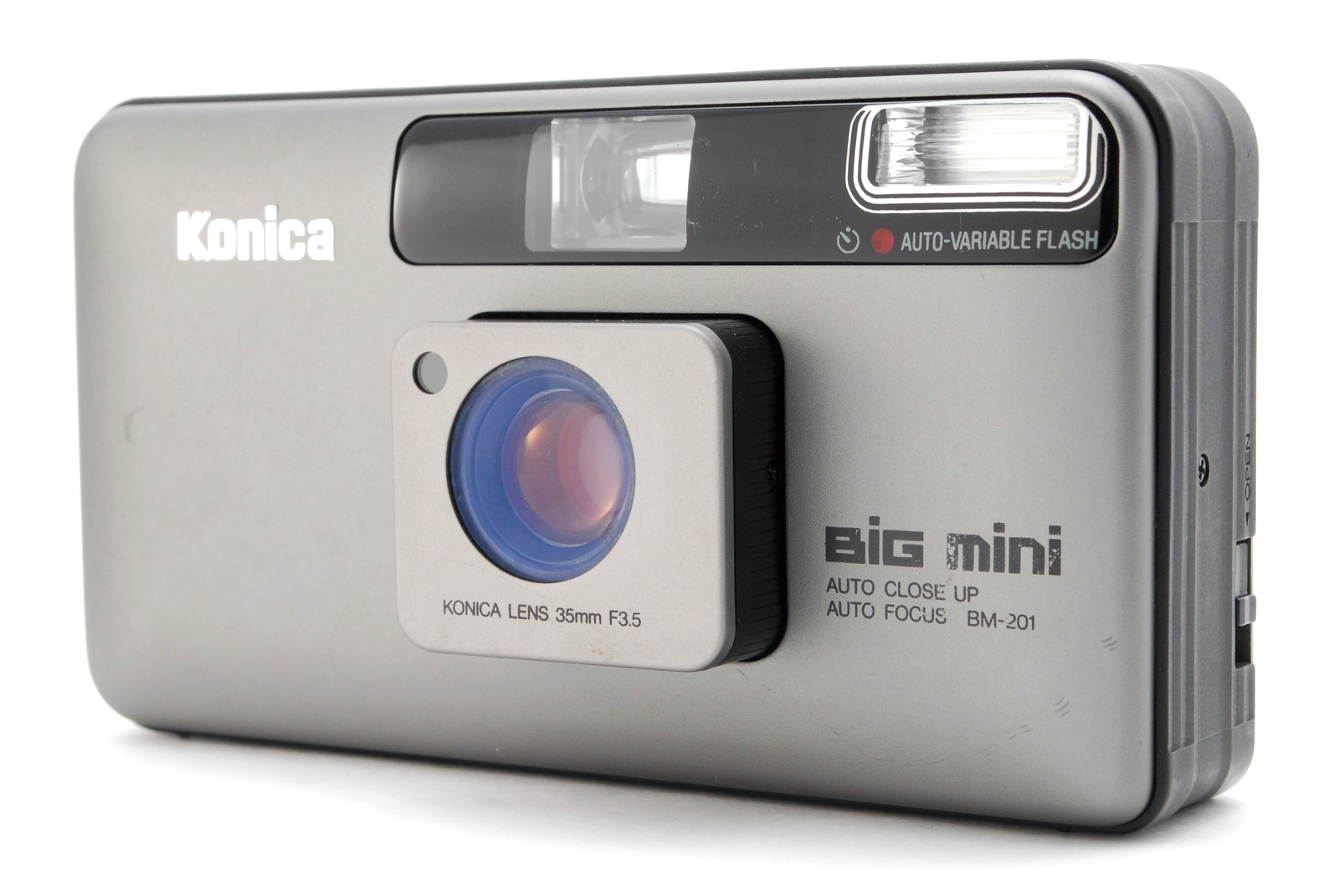 コニカ KONICA フィルムカメラ　BIG mini BM-201 📹[N.MINT /READ!] Konica Big Mini BM-201 Point&Shoot 35mm