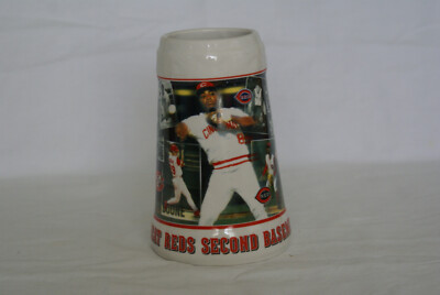Cincinnati Reds Beer Stein Joe Morgan 1 Liter Ceramic 2013 SGA with original box