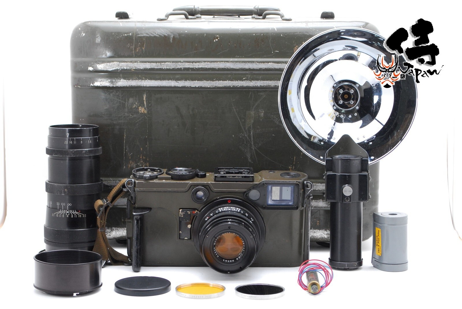 I Koflex カメラ Z e L S S. I koN GRAFLEX SIGNAL CORPS U.S ARMY CAMERA KE-4 - EKTAR 8IN 205mm