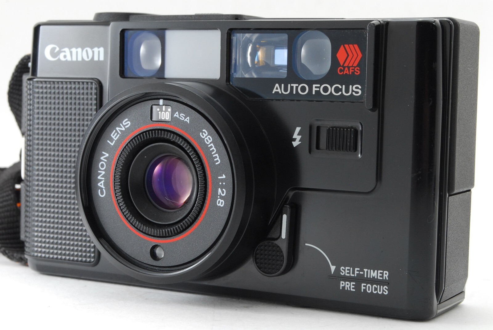 【極上品・完動品】Canon キャノン AF35M 38mm フィルムカメラ NEAR MINT】 Canon AF35M Point & Shoot Film Camera 38mm f/2.8