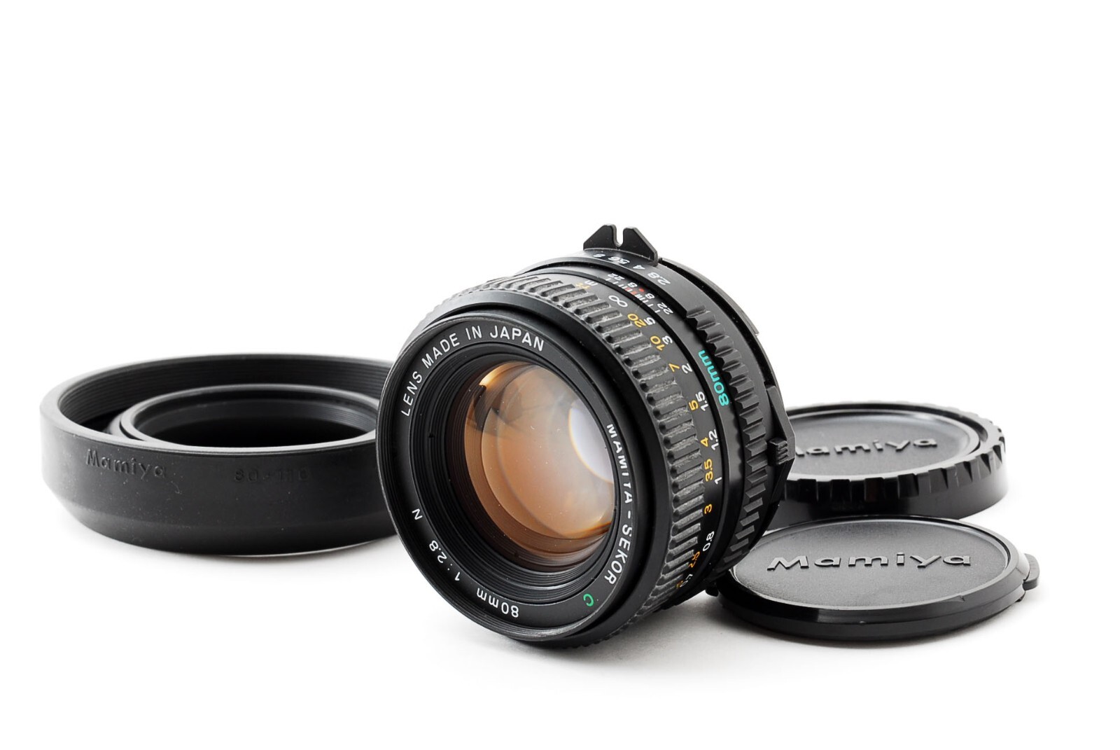 Excellent++++] Mamiya Sekor C 80mm F2.8 N MF Lens for Super
