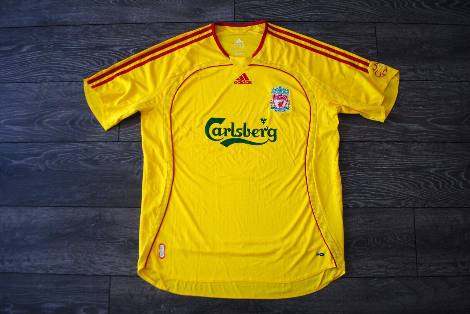 06-07年 LIVERPOOLリバプール アウェイ ユニフォーム ゲームシャツ 06-07年 LIVERPOOLリバプール アウェイ ユニフォーム ゲーム