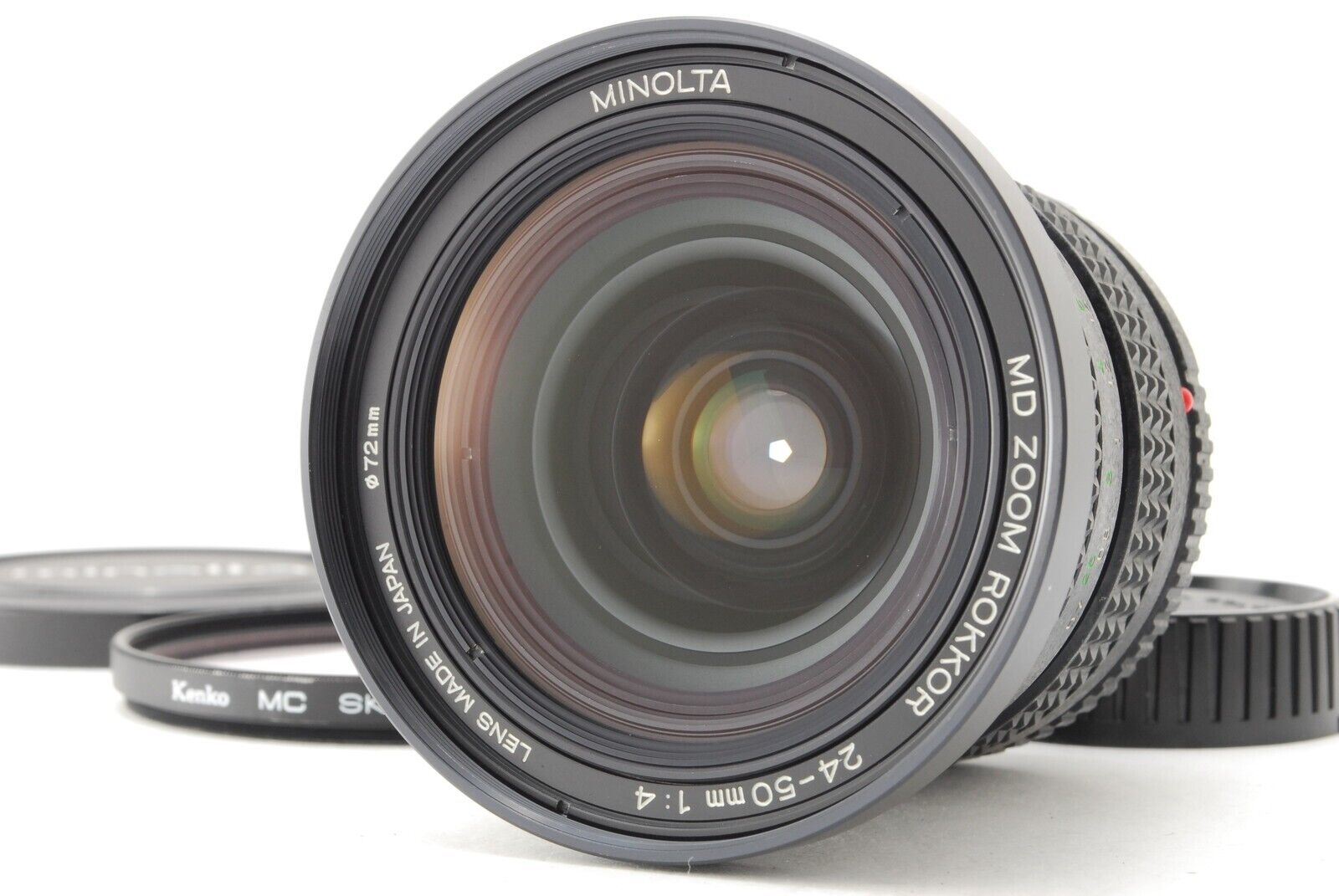 EXC+5】 Minolta MD Zoom Rokkor 24-50mm F4 Wide Angle MF Lens EXC+5】 Minolta MD Zoom Rokkor 24-50mm F4 Wide Angle MF Lens