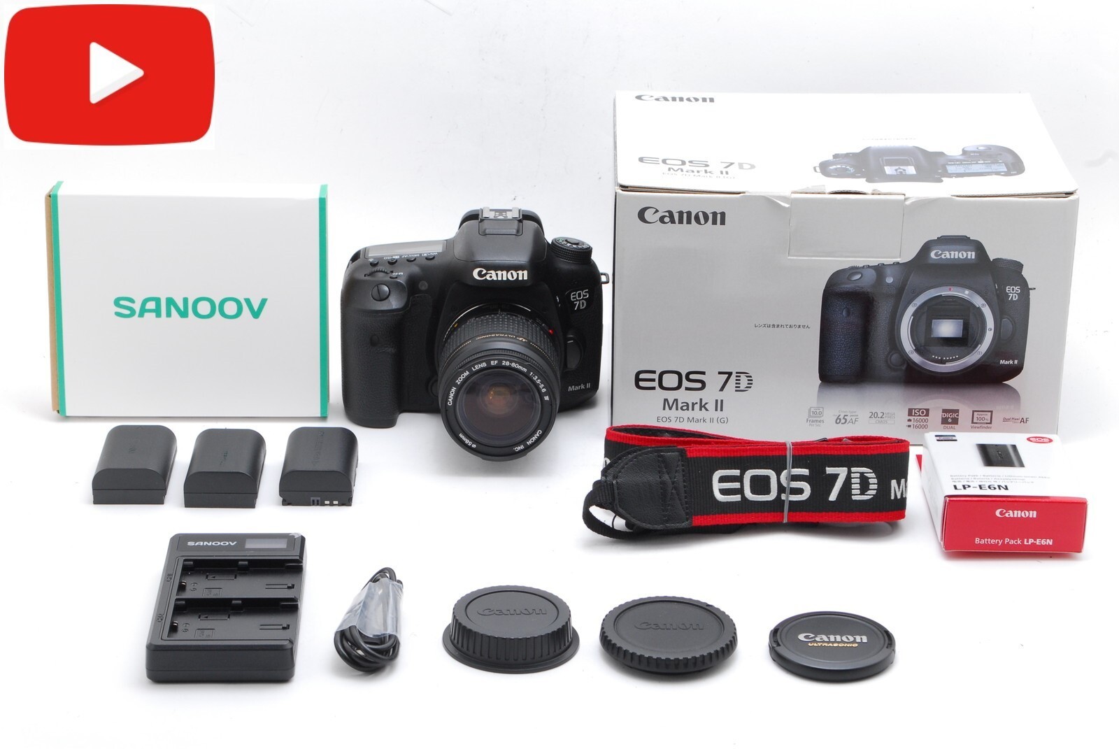 Canon EOS 7D Mark II + Canon EF 28-80㎜ Amazon.com : Canon EOS 7D Mark II Digital SLR Camera (Body