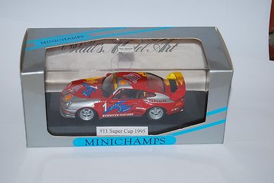 MINICHAMPS PORSCHE 911 SUPERCUP 1995 VIP CAR 430956501 NEUF/BOITE NEW/BOX 1/43