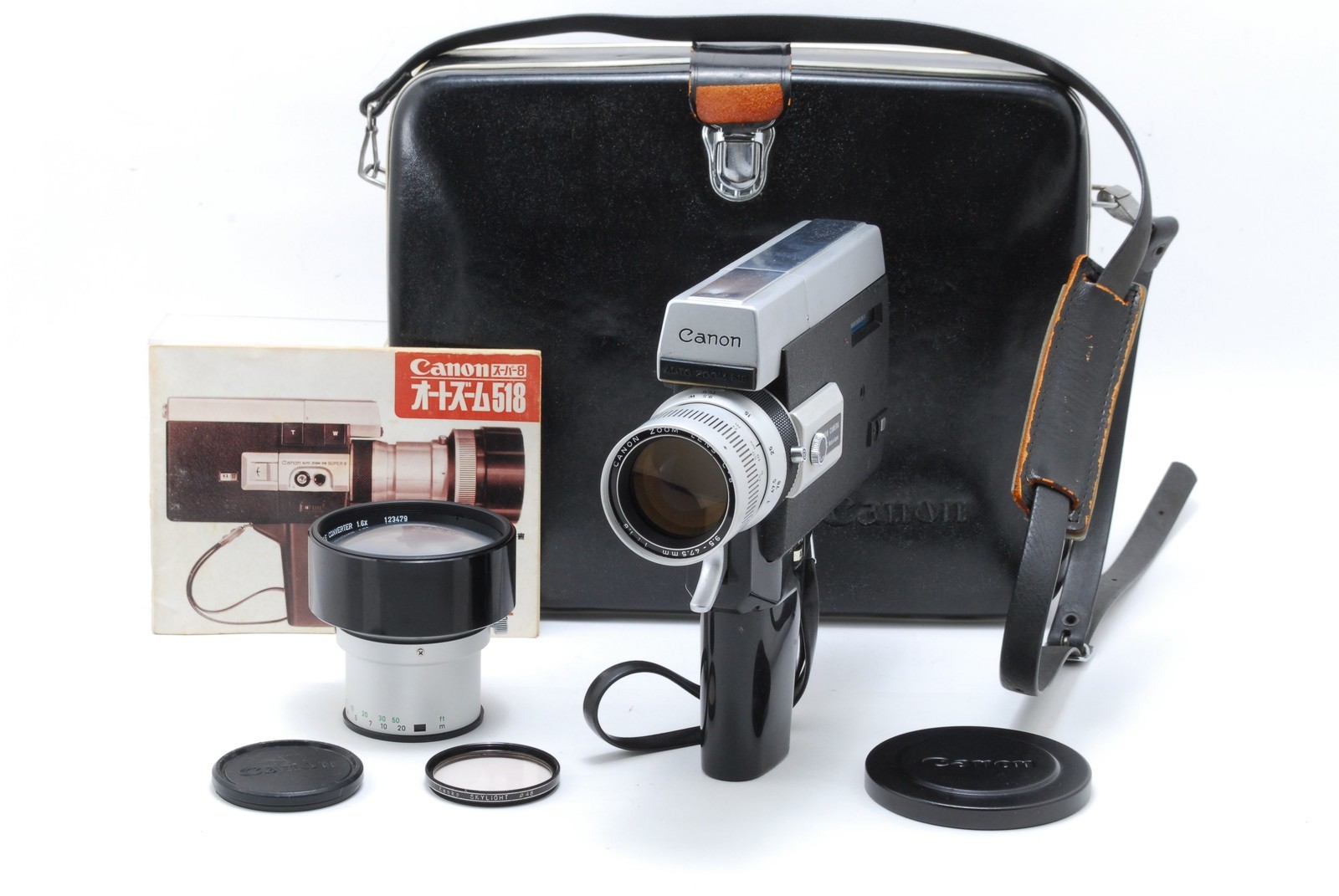 Read[ Excellent+5/Case ] Canon Auto Zoom 518 Super 8 Movie