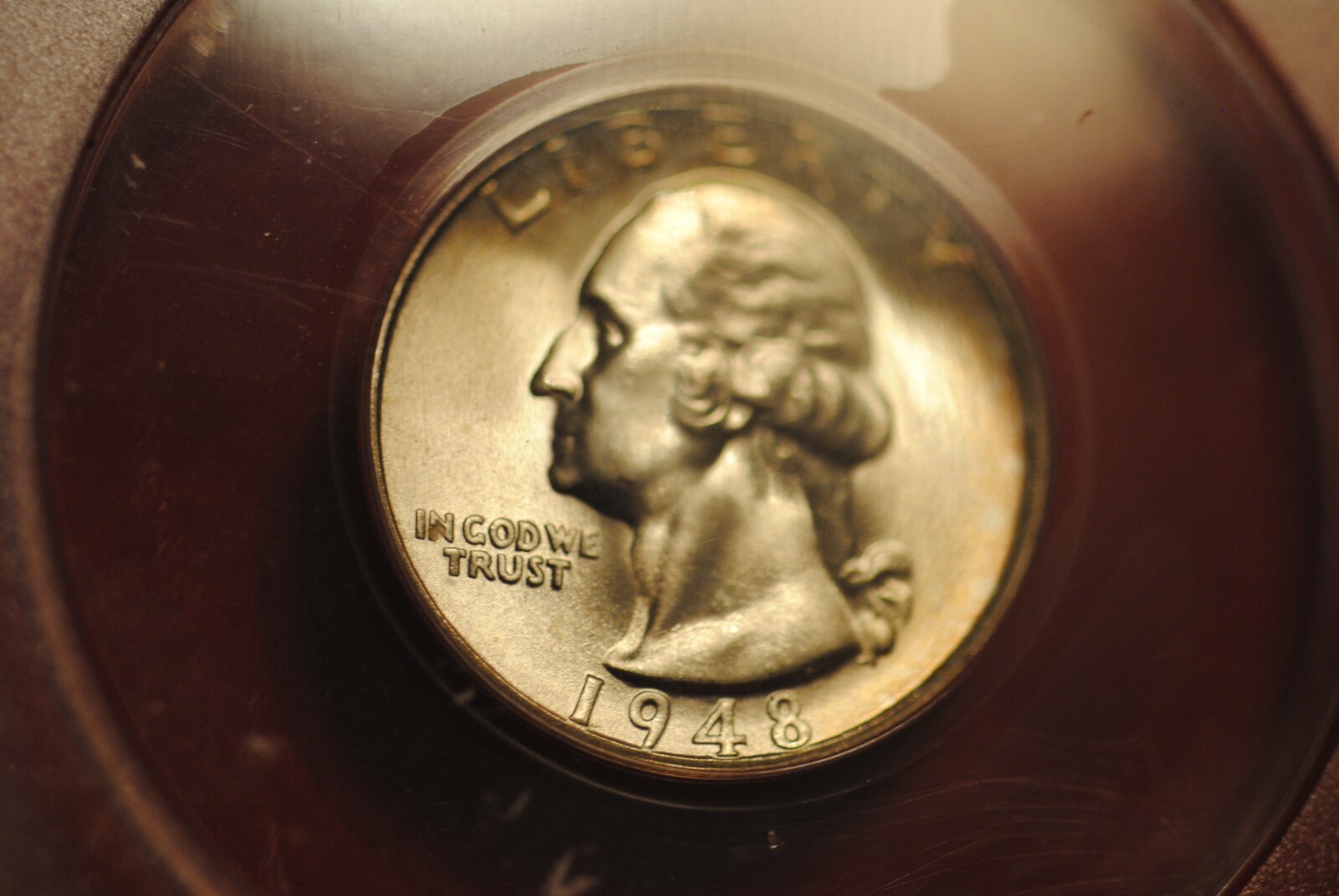 1948S Washington Quarter MS 65 ANACS.