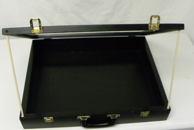 SMALL Trade Show Display case 18 X 22  BLACK