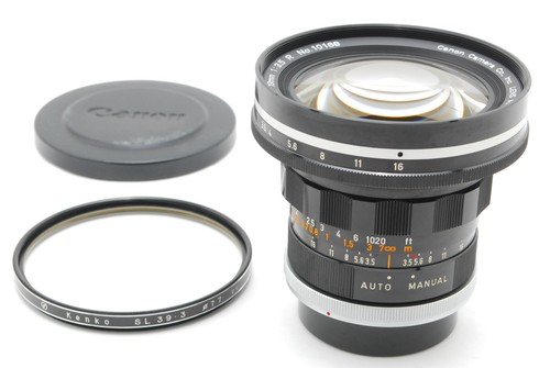 A- Mint] Canon FL 19mm f/3.5 R MF Super Wide Angle Lens w