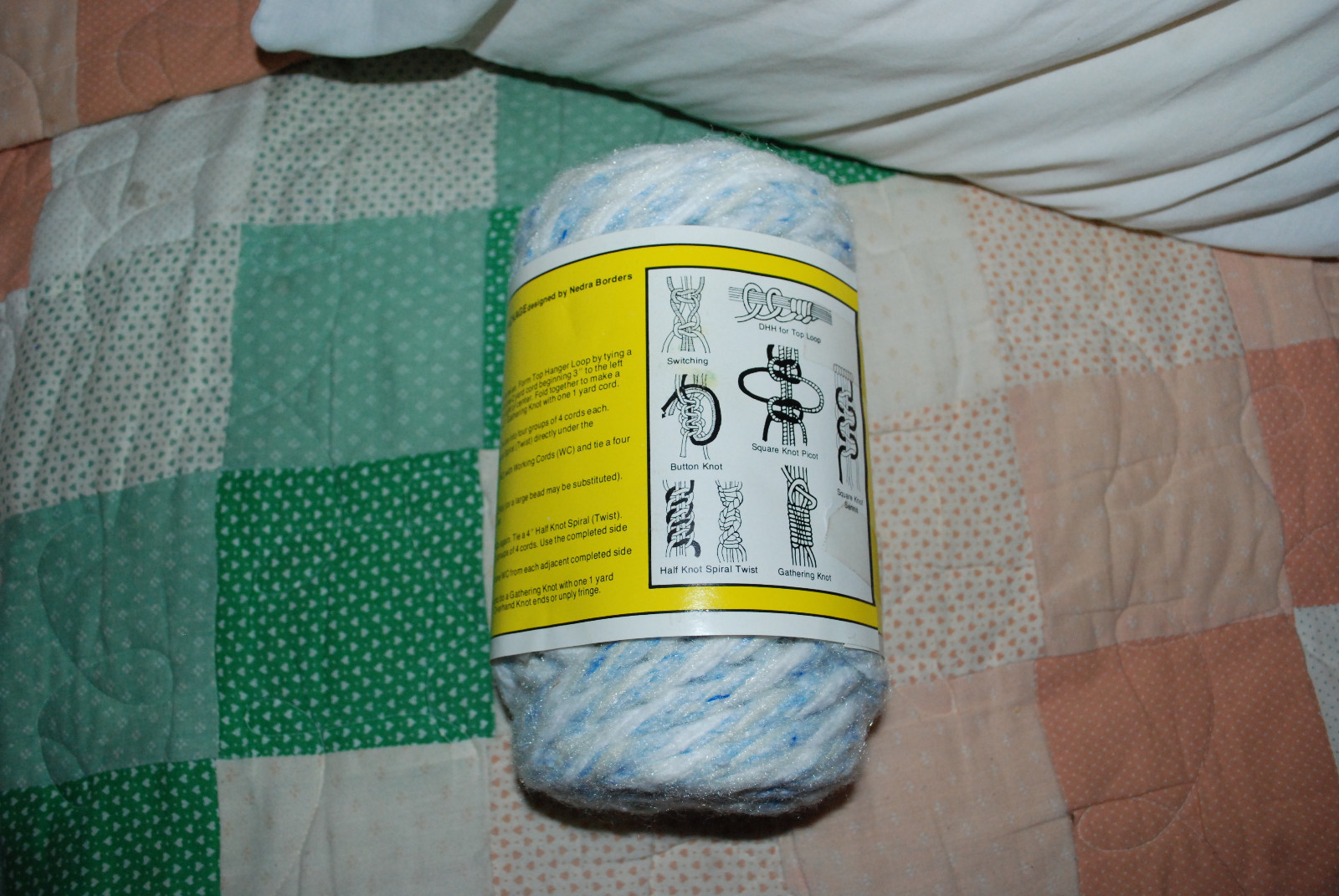 Maxi-Cord 55 YDS. 100 SYNTHETIC FIBER 118 BLUE FLECK