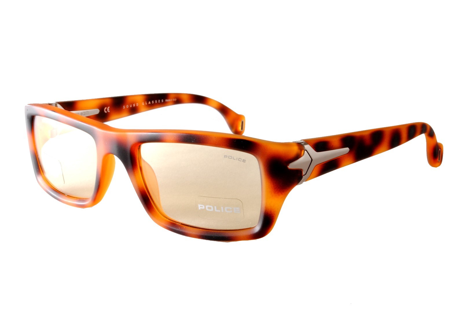 police tortoise shell glasses