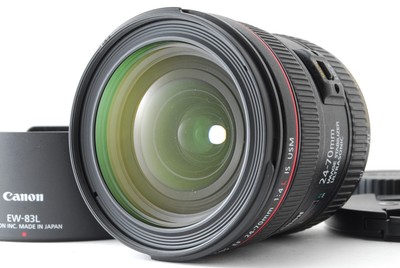 [Top MINT wHood] Canon EF 24-70mm f/4 L IS USM ULTRASONIC Zoom Lens From JAPAN