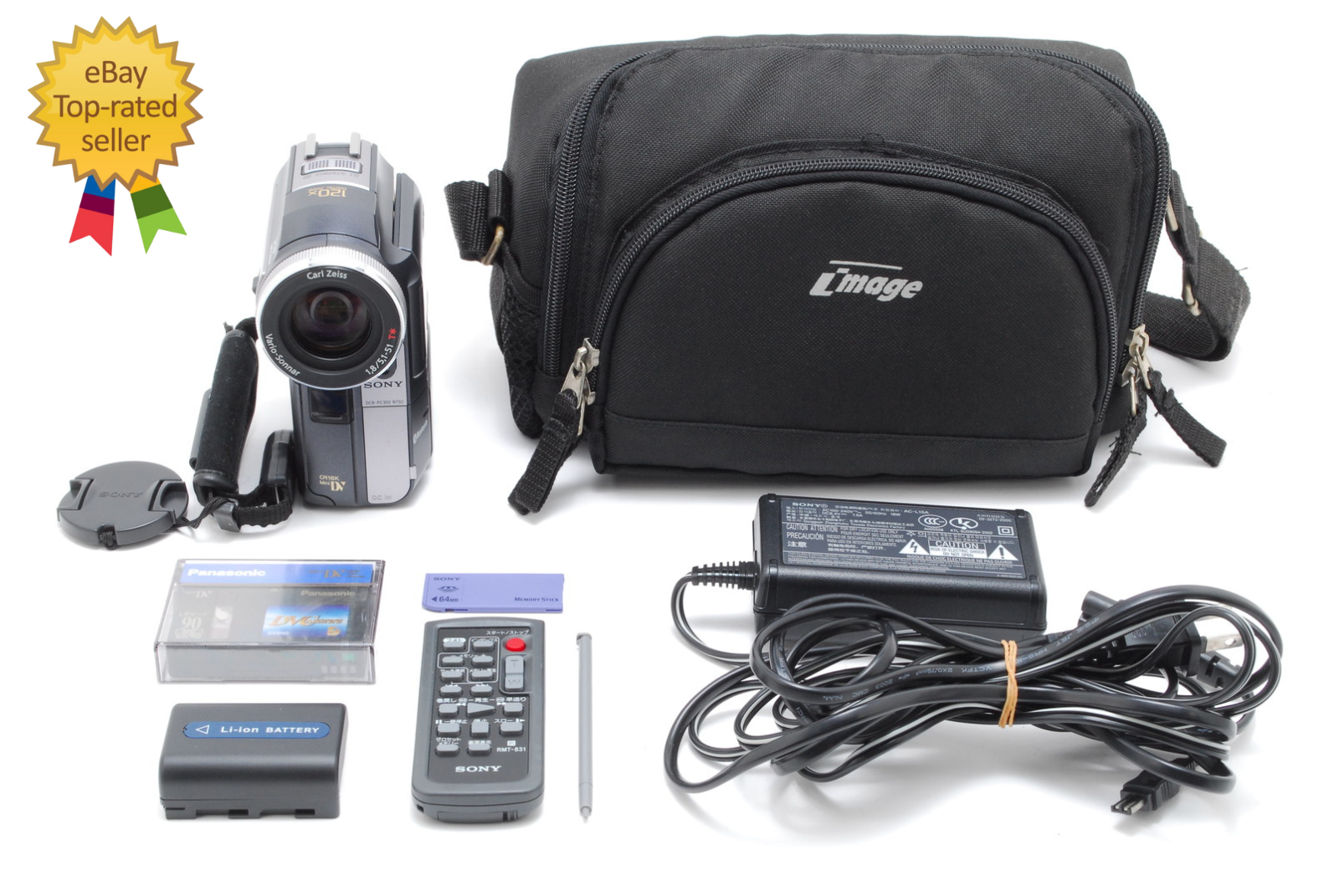 美品　SONY miniDV HANDYCAM DCR-PC300K ② s-l400.jpg