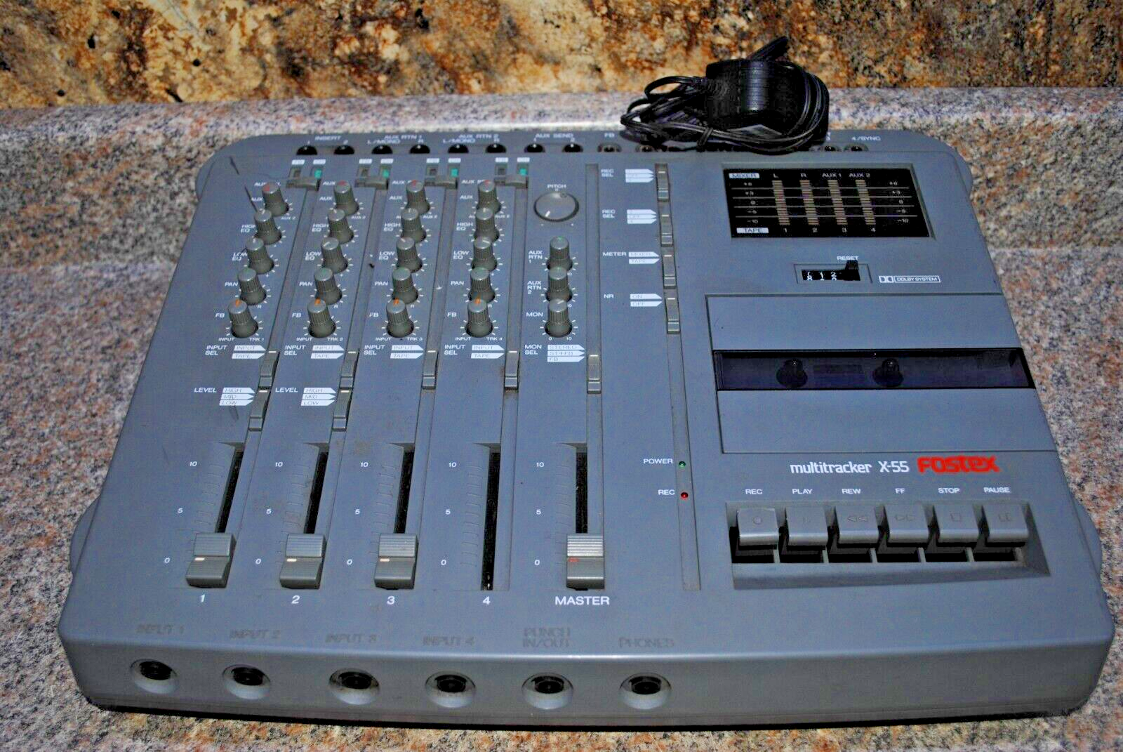 Fostex Multitracker X-55 Recorder/Mixer - Missing Knob | eBay