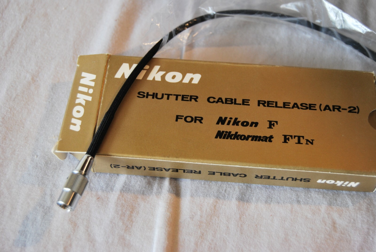 NEW OLD STOCK? GENUINE ORIGINAL AR-2 AR2 AR 2 CABLE RELEASE  in ORIGINAL BOX