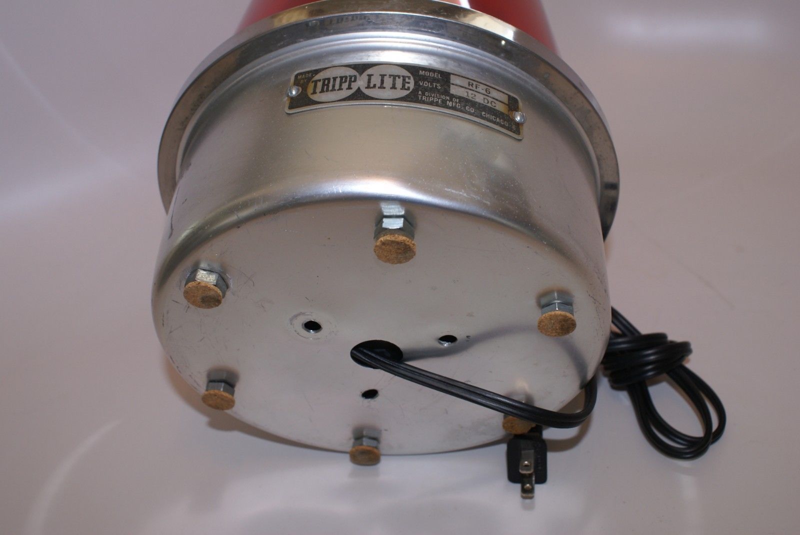 Vintage TRIPP LITE  Police, Fire, EMS Flashing Overhead Light, Man Cave, Garage!
