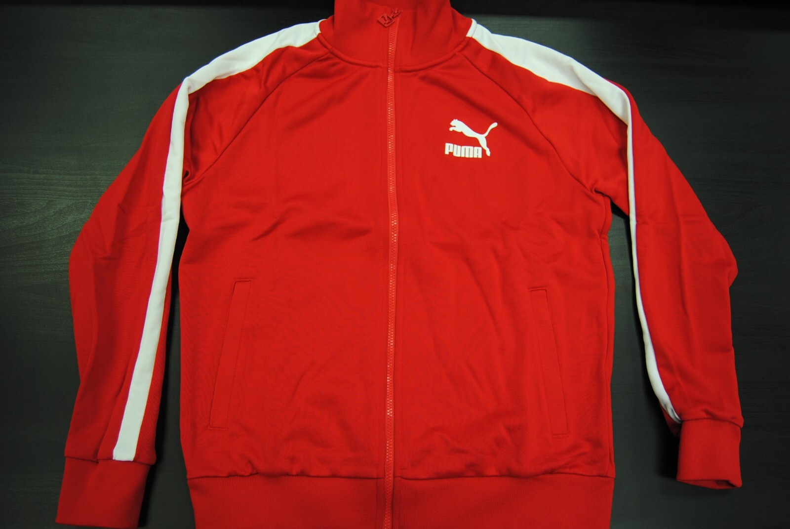 NEW MEN'S PUMA 530094-11 ICONIC T7 TRACK JACKET PT HIGH RISK