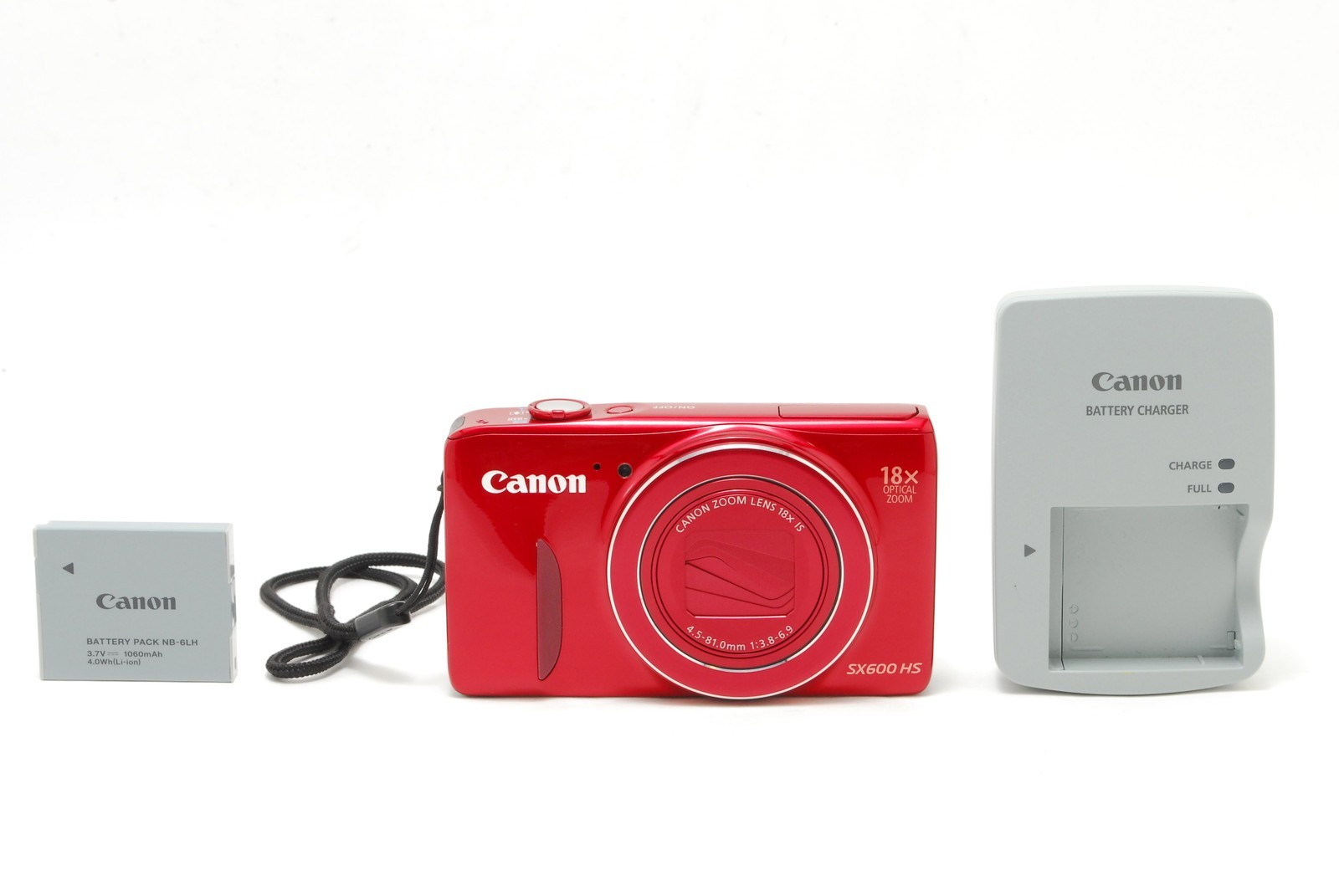 美品　Canon PowerShot SX600 HS レッド キャノン Amazon | Canon デジタルカメラ Power Shot SX600 HS レッド