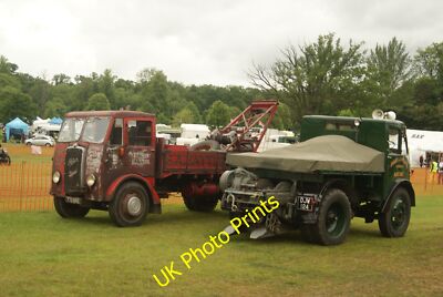 Photo 12x8 View of a Foden ST95 (right) and another Foden lorry in St Alba c2015
