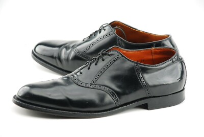 cordovan and black saddle shoes