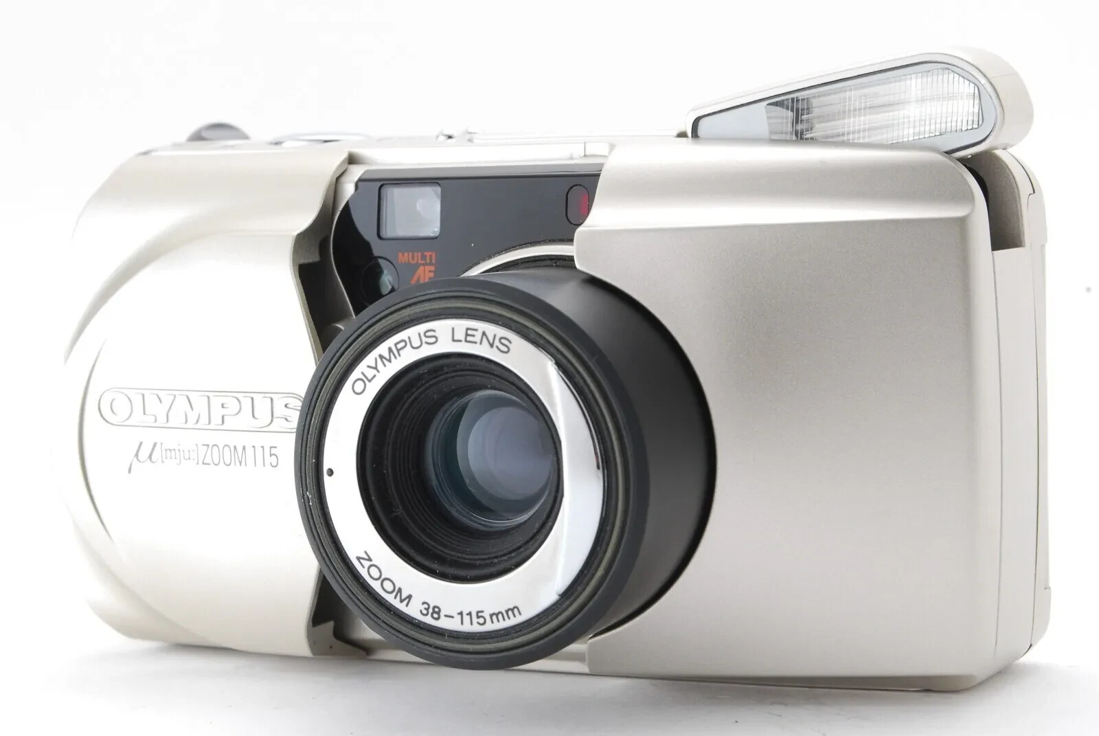 H 【通電確認済】 OLYMPUS μ mju 115 DELUXEOlympus MJU 2 Zoom 115 が