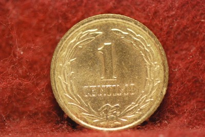 Paraguay, 1950-HF,  Centimo, BU,                             A               4-2