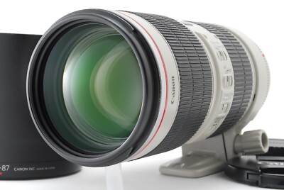 [Optical MINT w/Hood] Canon EF 70-200mm F/2.8L IS II USM Telephoto Lens JAPAN