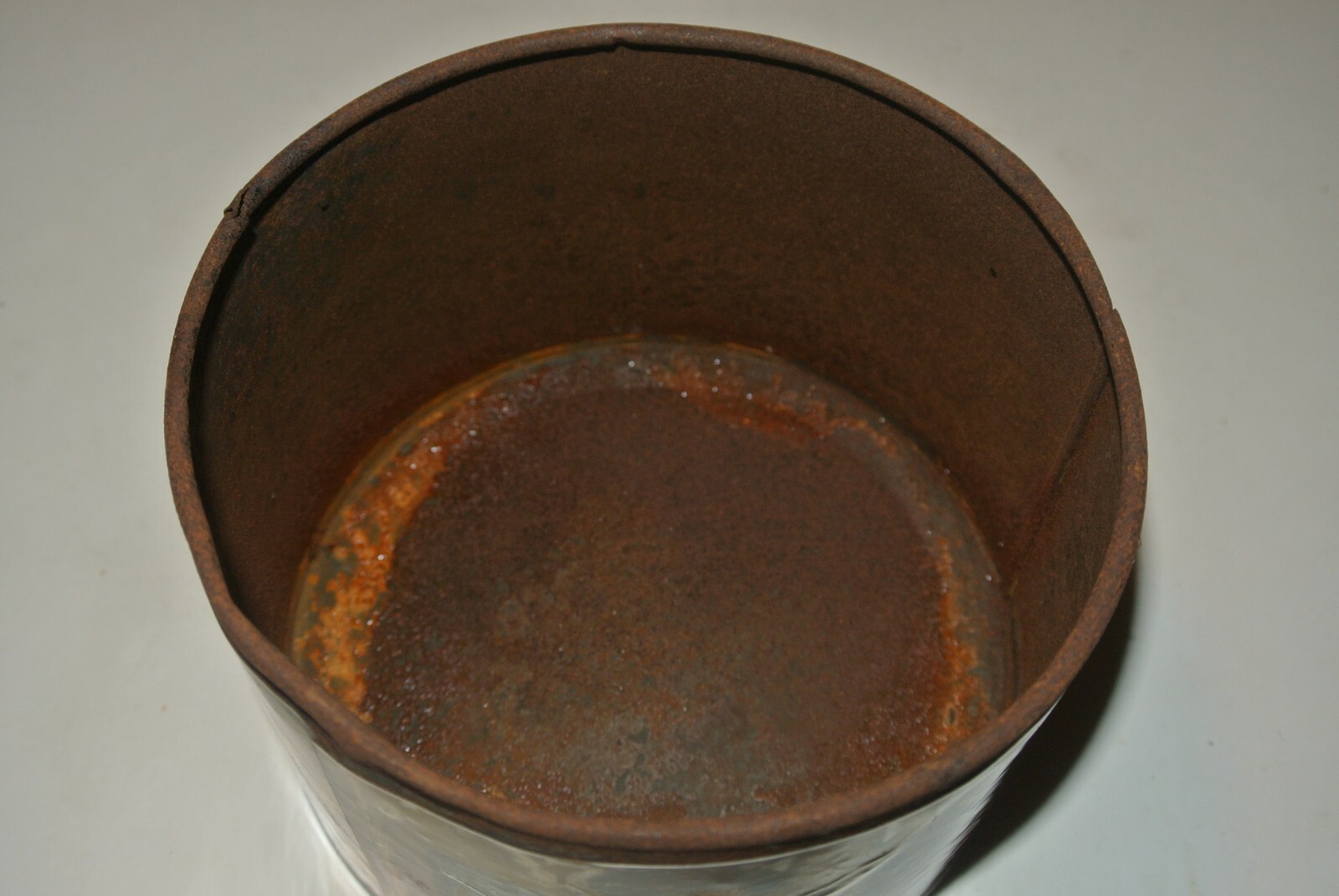 Vintage Antique Coffee Tin Can OUR PRIDE 1# lb pound paper label Sterling, Ks.