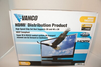 New Vanco 280719 HDMI 4 x 4 Matrix Selector Switch Full HD 1080P