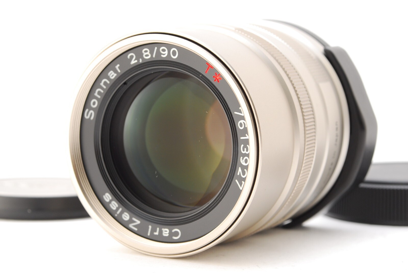 ケース付き美品 Contax Sonnar T* 90mm f/2.8 G MINT w/Hood Case] CONTAX Carl Zeiss Sonnar T* 90mm f2.8 For