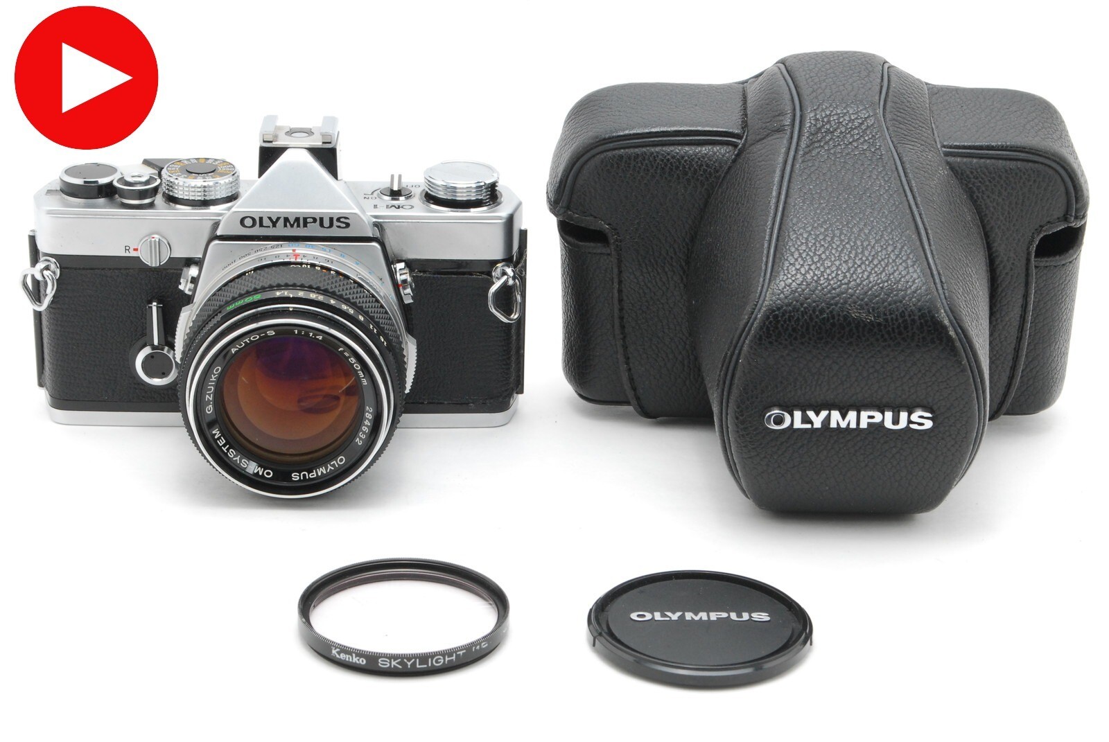 【美品】 OLYMPUS OM-1 / G.ZUIKO 50mm 1:1.4 Exc+5* Olympus OM-1 SLR Film Camera G.Zuiko 50mm f/1.4 From