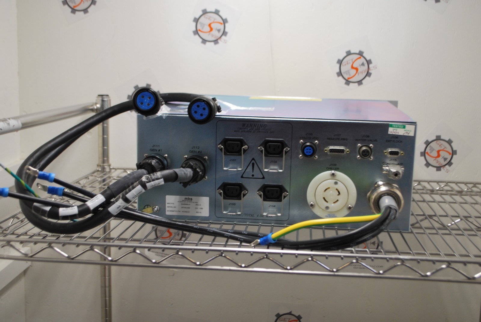 SA88988-01 /	OZONE GENERATOR POWER DISTRIBUTION UNIT 120VAC/TOTAL 4.0A / MKS