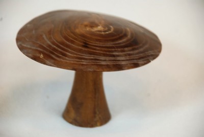 Hand Turned Osage Orange Translucent Stalked Vessel from a Renown Wood Turner