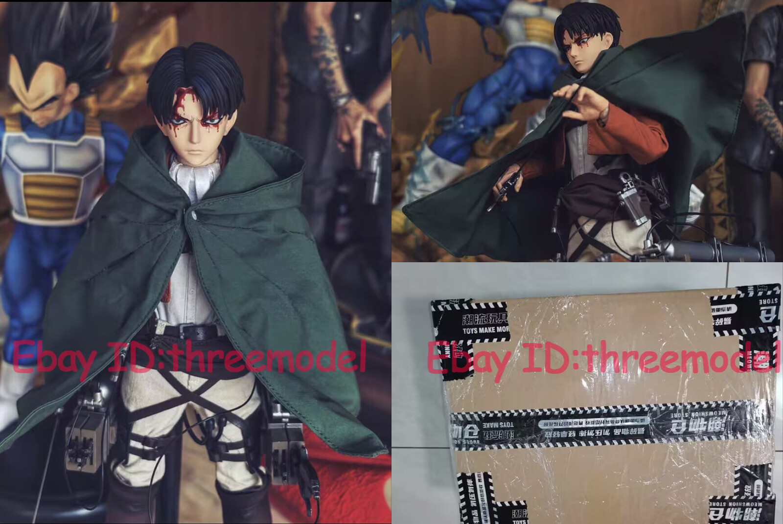 YIBO TOYS Levi Ackerman Niren Studio 1/6 Action Figure Version B
