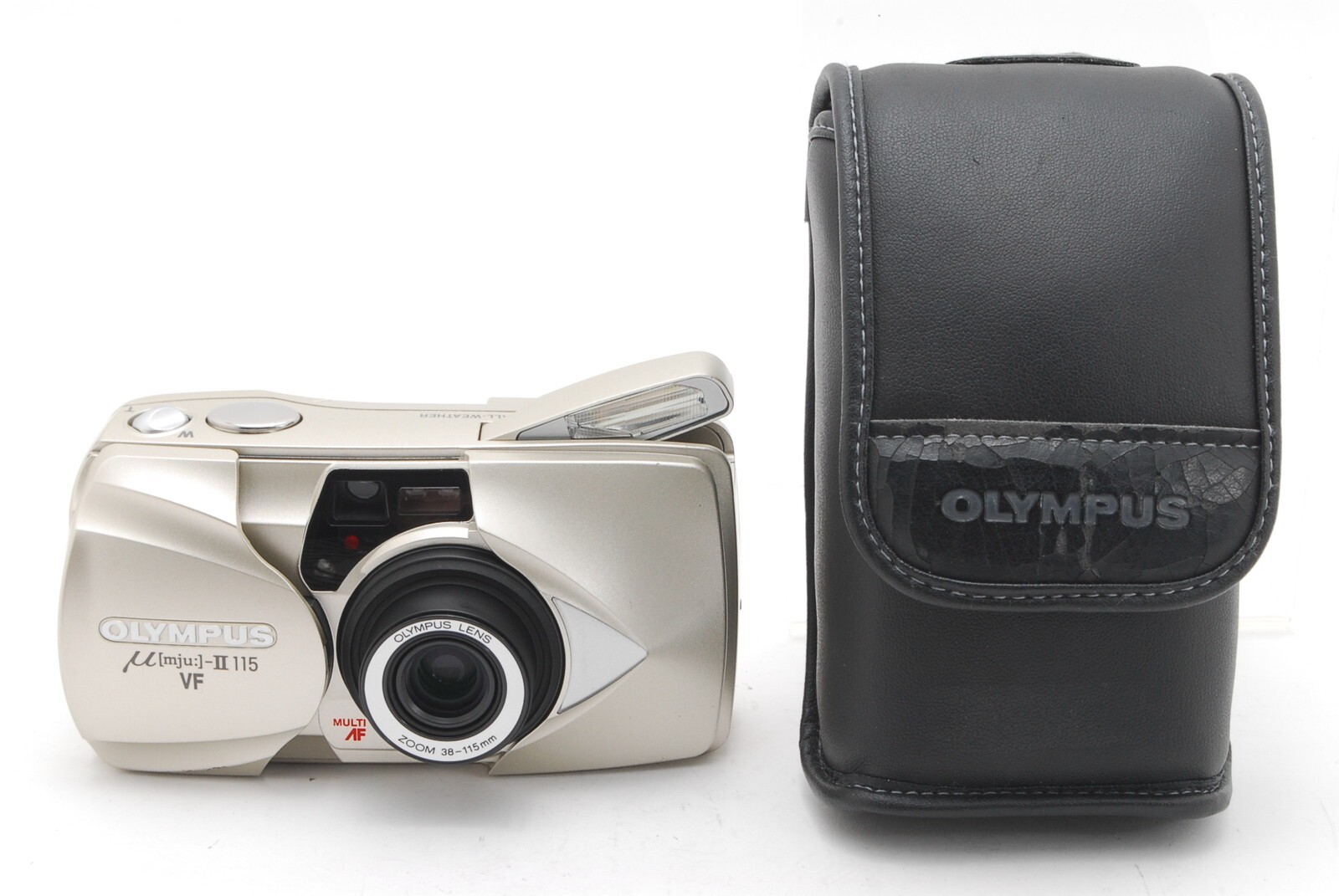Mint ] Olympus MJU II 115 VF AF Point & Shoot 35mm Film Camera