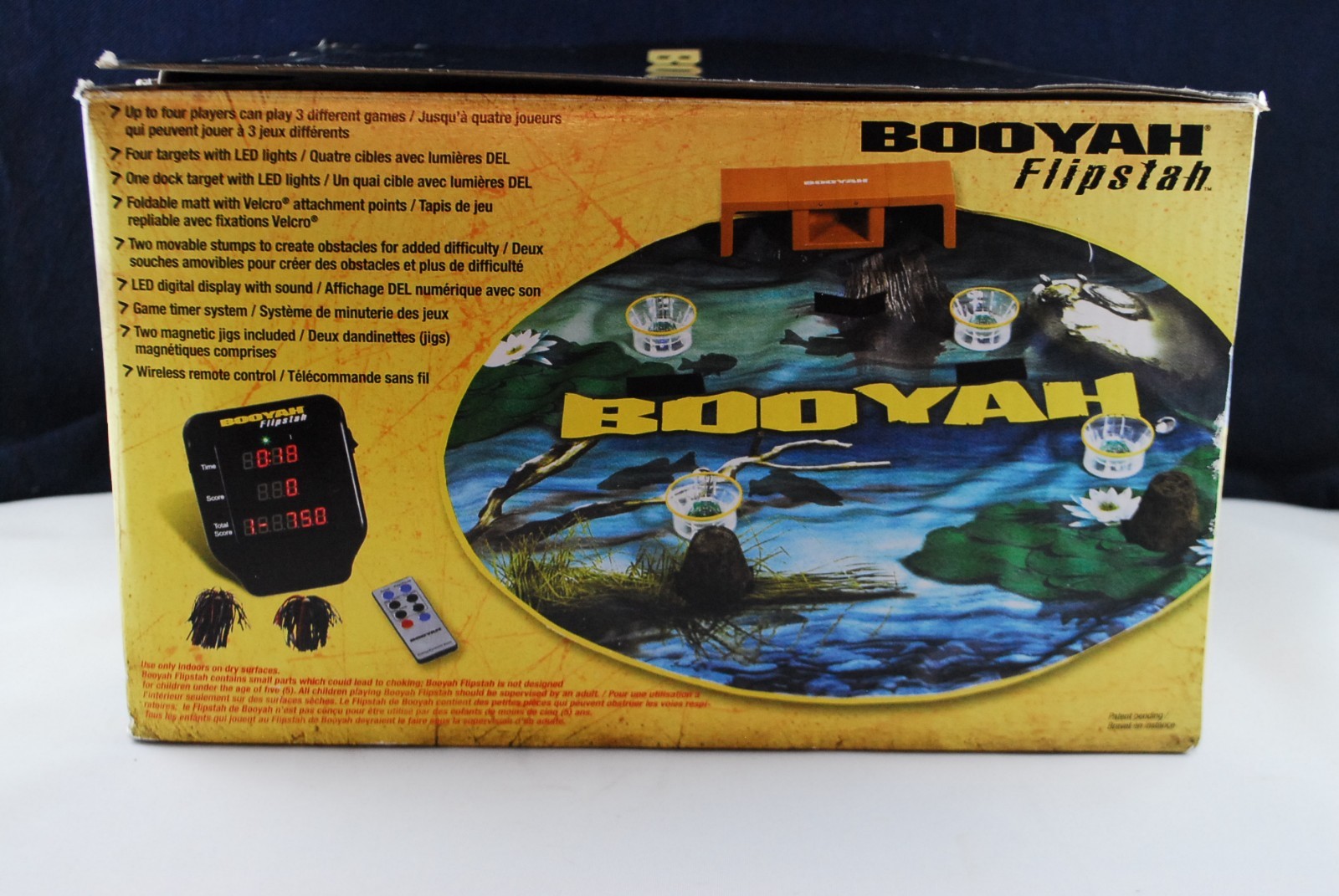 BOOYAH FLIPSTAH INDOOR CASTING PITCHING FLIPPING GAME NEW IN BOX