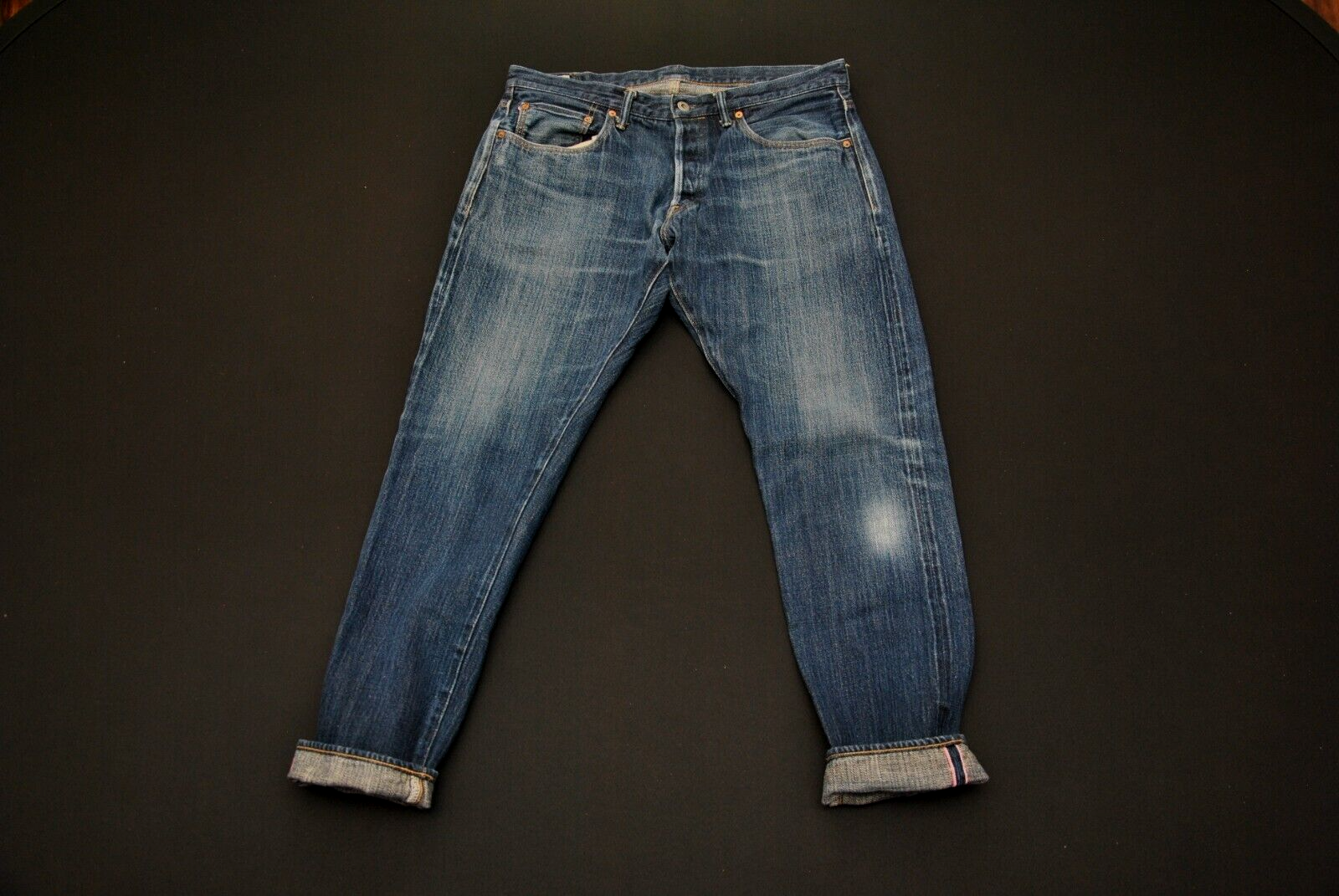 Oni Selvedge Jeans Light Blue 689 Kiraku Light Weight Size