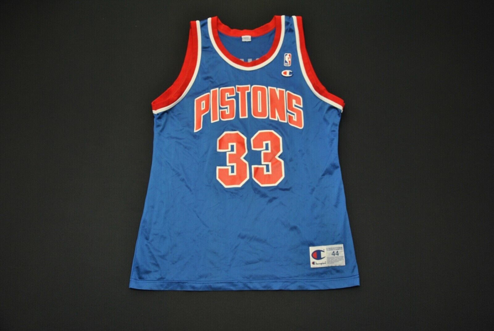 VTG Detroit Pistons Grant Hill Jersey NBA Basketball