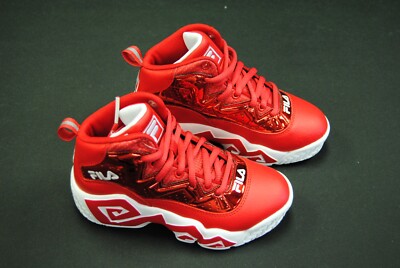 [3BM01728-611] NEW PRE SCHOOL KID'S FILA MB NIGHT WALK FILA RED WHITE FK39