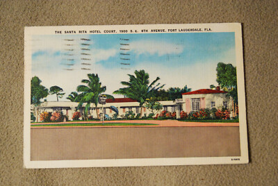 The Santa Rita Hotel Court - 1900 S.E. 6th Avenue, Fort Lauderdale, Florida
