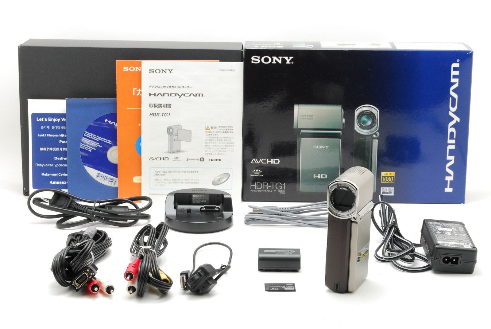 箱付き美品♪ SONY HANDYCAM HDR-TG1 READ [N MINT w/Box] SONY HDR-TG1 Digital Hi-Vision Handycam