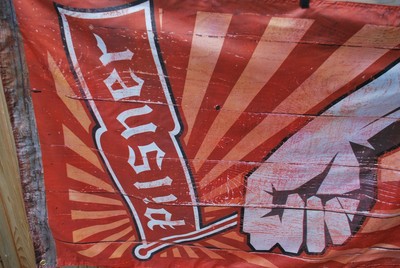 OLD STYLE PILSNER FLAG 3' X 5' NEW DOUBLE SIDED